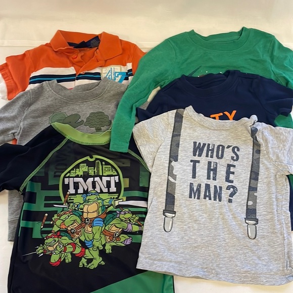 Boys 👕 Shirt Bundle misc sizes 2t and 3t - Picture 1 of 4